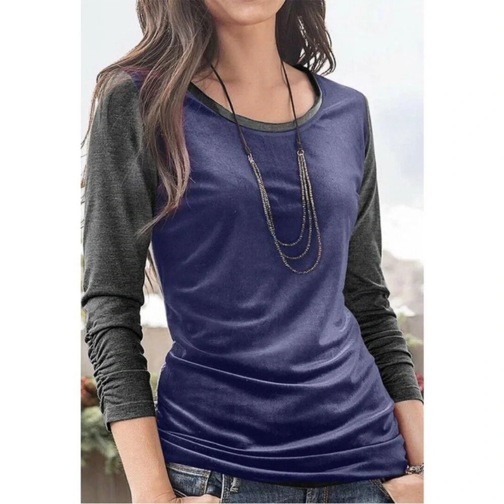 Sundance Dulcet Tones Velour Velvet Ruched Top View 2